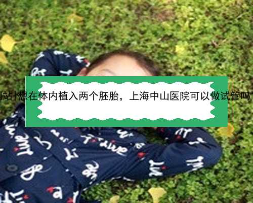贵阳代孕机构网站|想在体内植入两个胚胎，上海中山医院可以做试管吗？成功